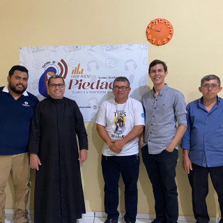 Benção inaugural de nossa WebRádio Nossa Senhora da Piedade