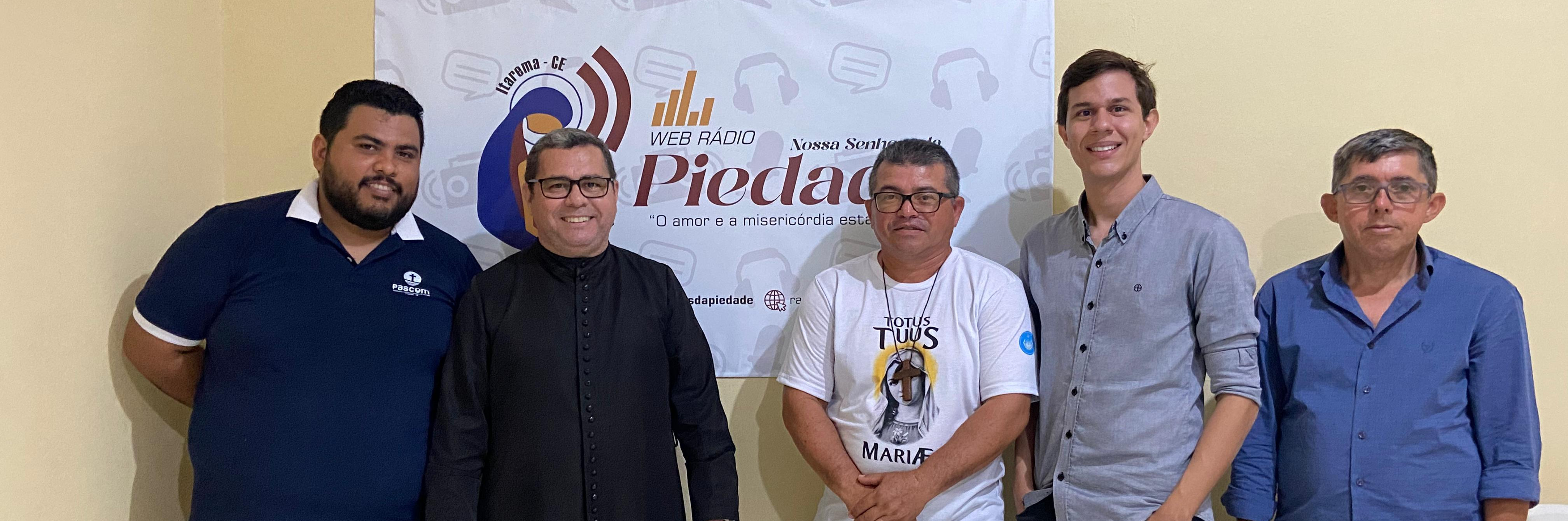 Benção inaugural de nossa WebRádio Nossa Senhora da Piedade